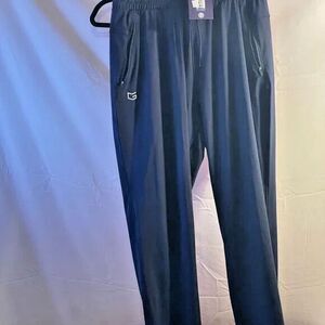 Men's Gradual Navy Pants/Joggers comfort golf athletic UV NWT Sz M
